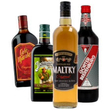 Jachtbitter, Café Marakesh koffielikeur fles à 700 ml
Gorter Beerenburg of Maltky fles à 1000 ml